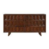 Palermo 70" Dresser in Royal Brown by Home Trends & Design at Eve Furniture