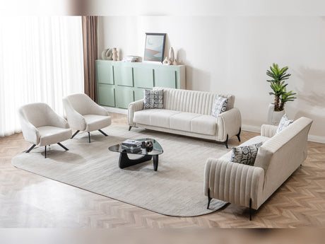 Palermo Chair Cream by Furnia at Eve Furniture