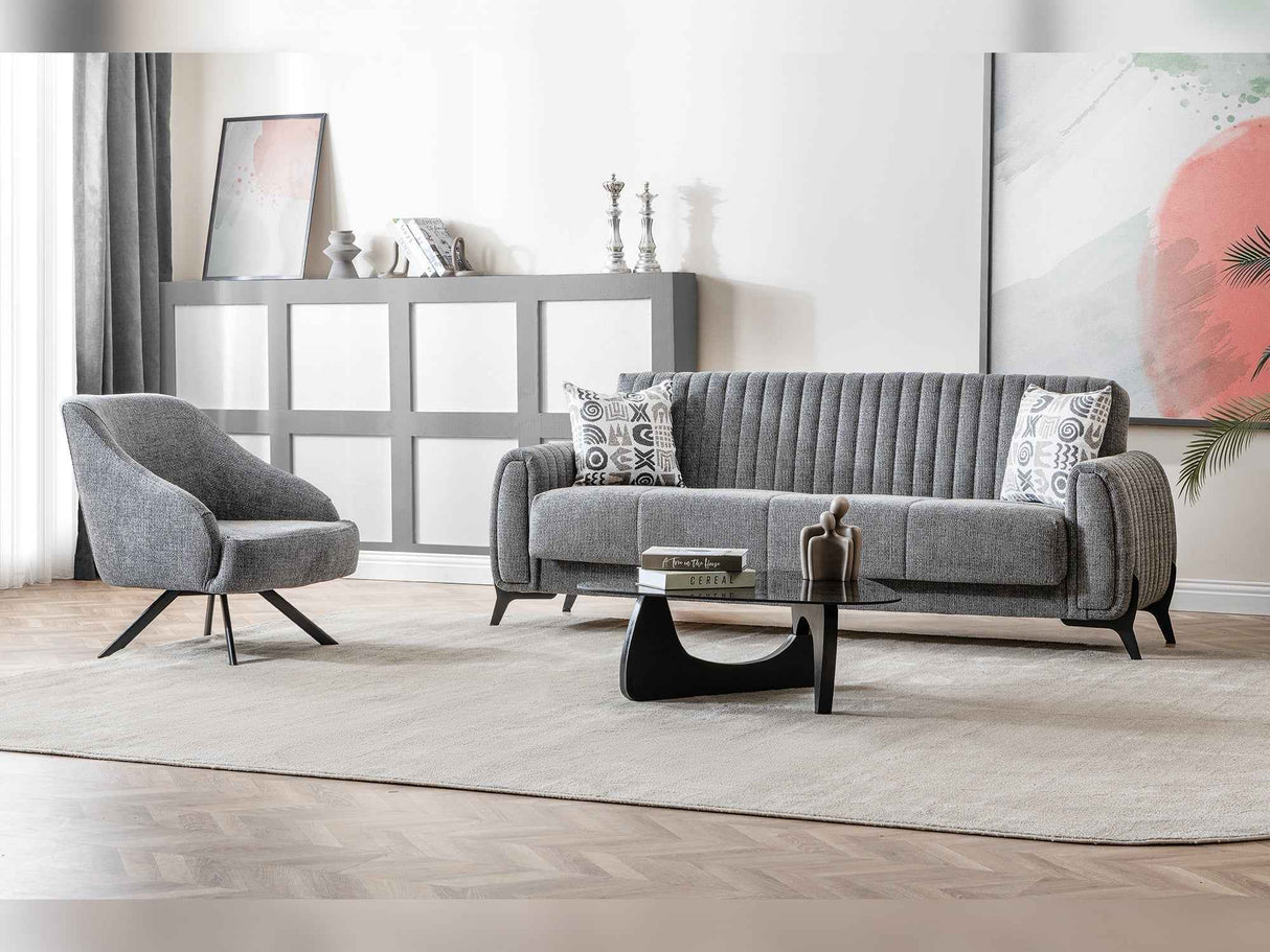 Palermo Chair Grey by Furnia at Eve Furniture