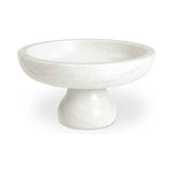 Palermo White Marble Pedestal Bowl by Moe's Home at Eve Furniture