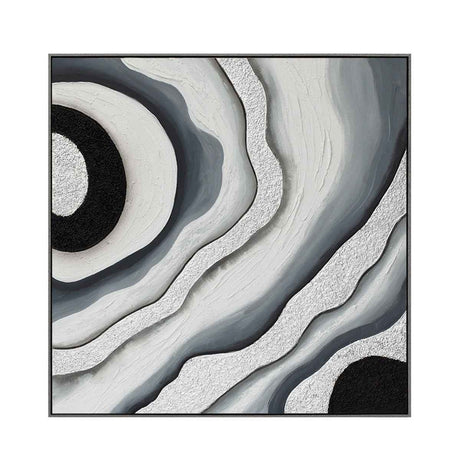 Palette Agate Allure Hand Painted Framed Diptych by Home Trends & Design at Eve Furniture