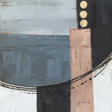 Palette Cityscape Abstractions Hand Painted Framed Diptych by Home Trends & Design at Eve Furniture