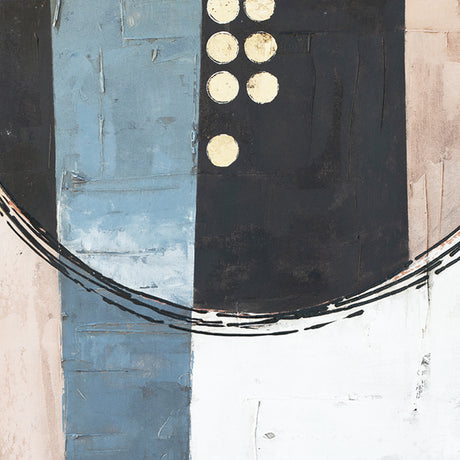 Palette Cityscape Abstractions Hand Painted Framed Diptych by Home Trends & Design at Eve Furniture