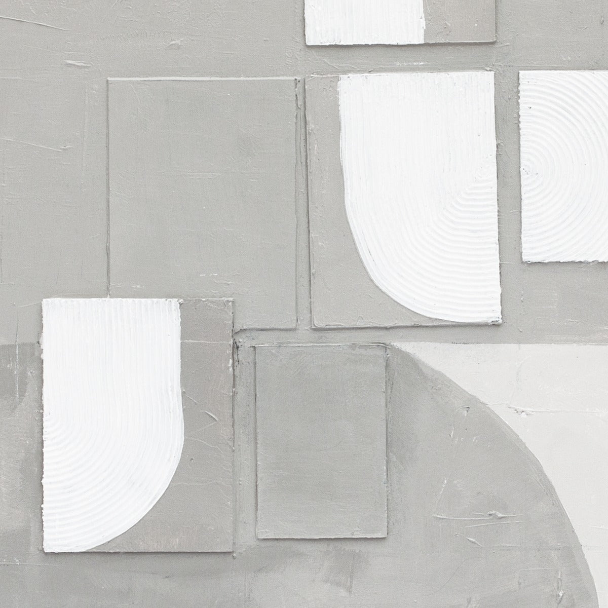 Palette Cutout Collage Hand Painted Framed Diptych by Home Trends & Design at Eve Furniture