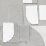 Palette Cutout Collage Hand Painted Framed Diptych by Home Trends & Design at Eve Furniture