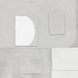 Palette Cutout Collage Hand Painted Framed Diptych by Home Trends & Design at Eve Furniture