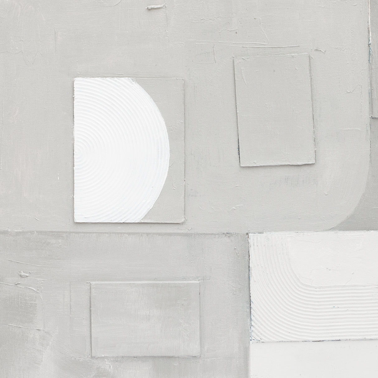 Palette Cutout Collage Hand Painted Framed Diptych by Home Trends & Design at Eve Furniture