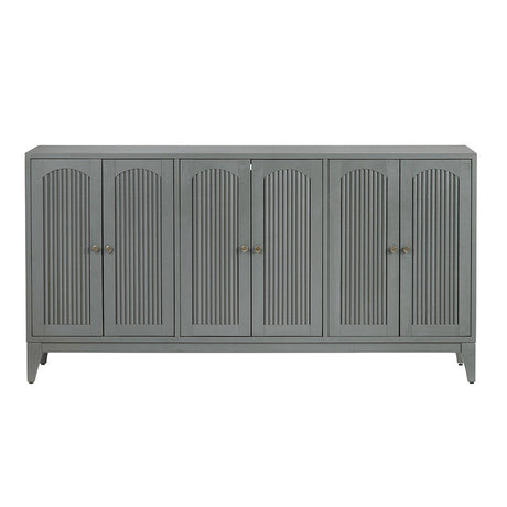 Palisade Green Six-Door Sideboard by Crestview at Eve Furniture