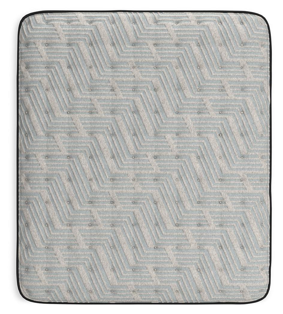 Palisades ET Gray/Blue California King Mattress by Ashley at Eve Furniture