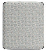 Palisades ET Gray/Blue California King Mattress by Ashley at Eve Furniture