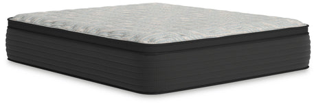 Palisades ET Gray/Blue California King Mattress by Ashley at Eve Furniture