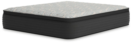 Palisades ET Gray/Blue California King Mattress by Ashley at Eve Furniture