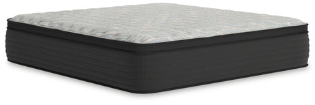 Palisades ET Gray/Blue King Mattress by Ashley at Eve Furniture