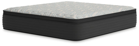 Palisades ET Gray/Blue King Mattress by Ashley at Eve Furniture