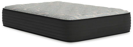 Palisades Firm Gray/Blue Full Mattress by Ashley at Eve Furniture