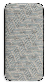 Palisades Firm Gray/Blue Twin Mattress by Ashley at Eve Furniture