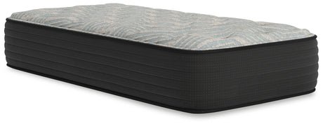 Palisades Firm Gray/Blue Twin Mattress by Ashley at Eve Furniture