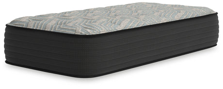 Palisades Firm Gray/Blue Twin Mattress by Ashley at Eve Furniture
