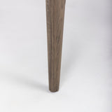 Palisades Gray Upholstery w/ Solid Wood Armless Dining Chair, Set of 2 by Mercana at Eve Furniture