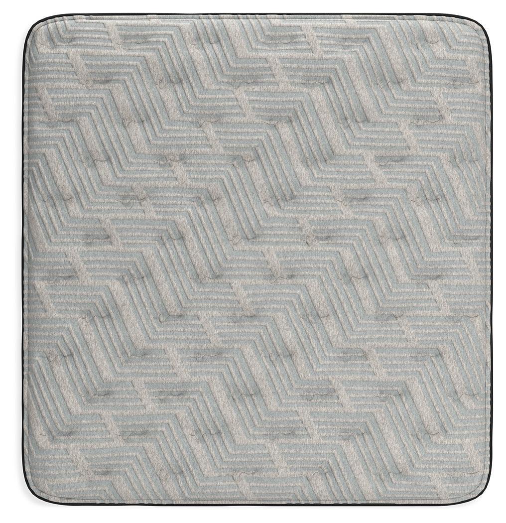 Palisades Plush Gray/Blue King Mattress by Ashley at Eve Furniture