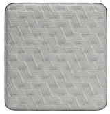 Palisades Plush Gray/Blue King Mattress by Ashley at Eve Furniture