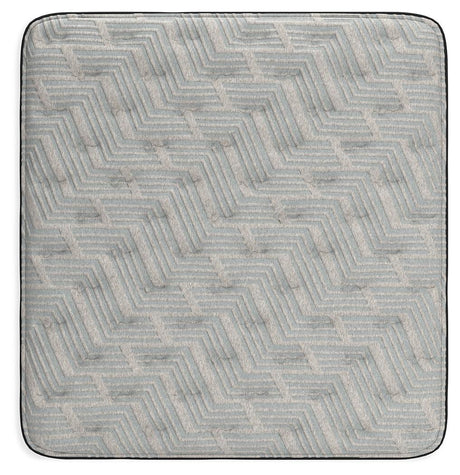 Palisades Plush Gray/Blue King Mattress by Ashley at Eve Furniture