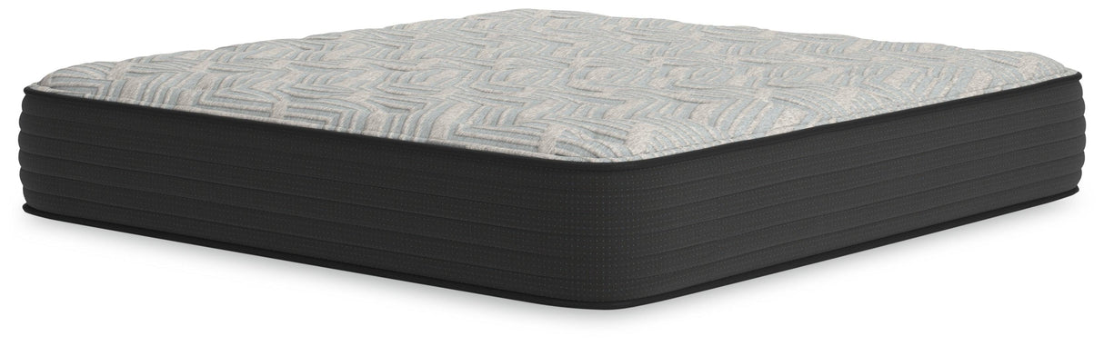 Palisades Plush Gray/Blue King Mattress by Ashley at Eve Furniture