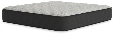 Palisades Plush Gray/Blue King Mattress by Ashley at Eve Furniture