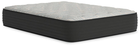 Palisades Plush Gray/Blue Queen Mattress by Ashley at Eve Furniture
