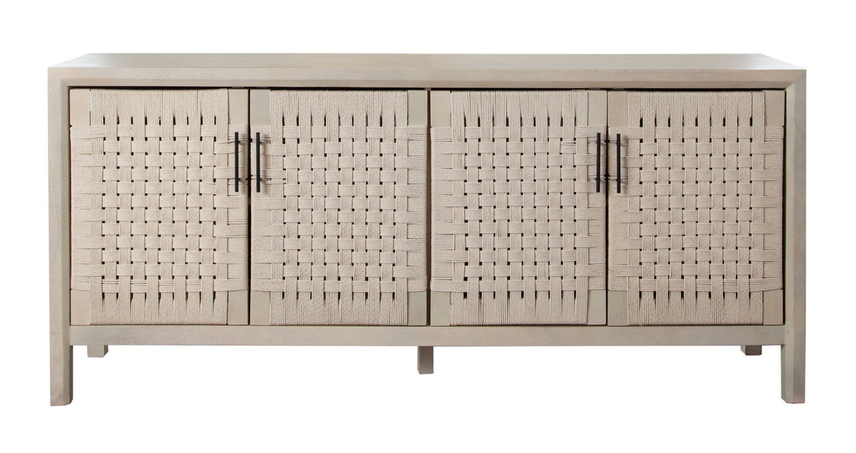 Palm Light Natural Wood Sideboard by Diamond Sofa at Eve Furniture
