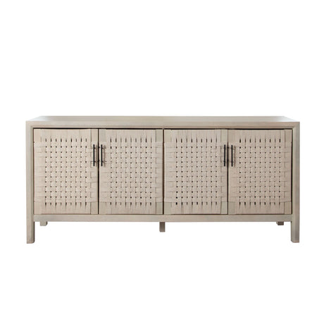 Palm Light Natural Wood Sideboard by Diamond Sofa at Eve Furniture