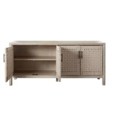 Palm Light Natural Wood Sideboard by Diamond Sofa at Eve Furniture