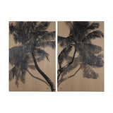 Palm Shadow I by Mercana Studio a Hand Embellished Textured Canvas by Mercana at Eve Furniture