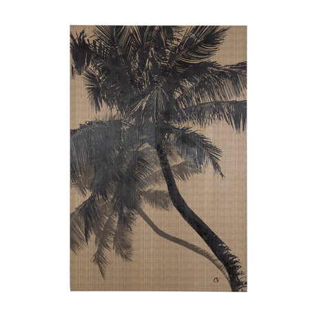 Palm Shadow I by Mercana Studio a Hand Embellished Textured Canvas by Mercana at Eve Furniture