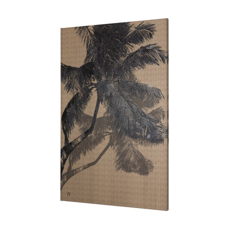 Palm Shadow II by Mercana Studio a Hand Embellished Textured Canvas by Mercana at Eve Furniture