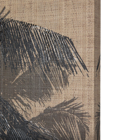Palm Shadow II by Mercana Studio a Hand Embellished Textured Canvas by Mercana at Eve Furniture