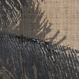 Palm Shadow II by Mercana Studio a Hand Embellished Textured Canvas by Mercana at Eve Furniture