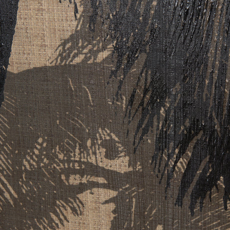 Palm Shadow II by Mercana Studio a Hand Embellished Textured Canvas by Mercana at Eve Furniture