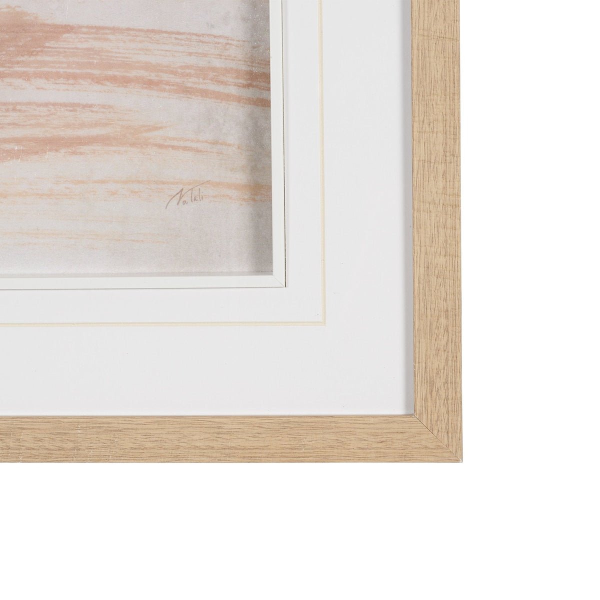 Palm Spring I by Mercana Studio Hand-Embellished Framed Artwork Matted under Glass by Mercana at Eve Furniture