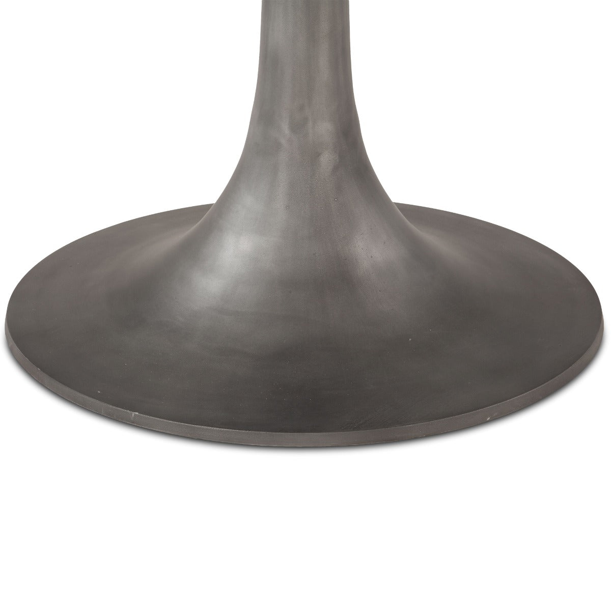Palm Springs 48" Round Dining Table with Brown Lajaria Marble and Silver Base by Home Trends & Design at Eve Furniture