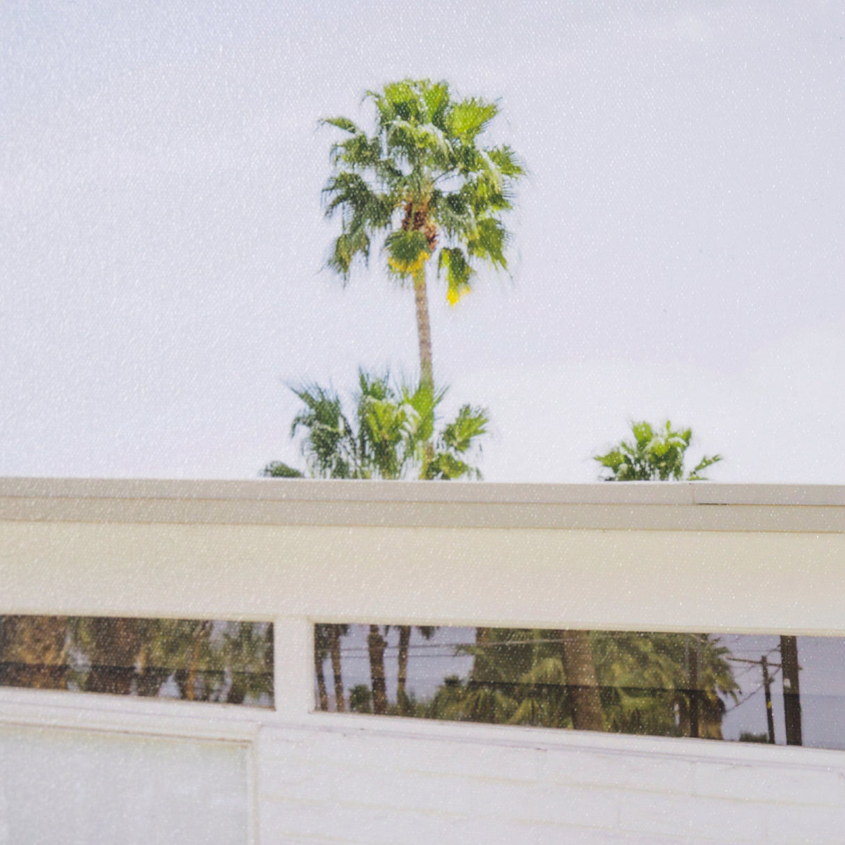 Palm Springs Villa by Irene Suchocki Hand Embellished Framed Photo Art Print Matted under Glass by Mercana at Eve Furniture