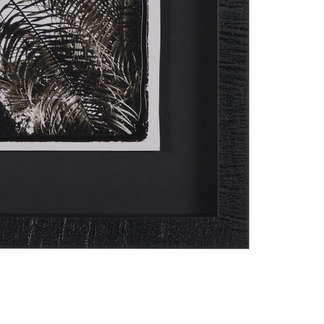 Palm Tree Sepia I by Debra Van Swearingen a Hand Embellished Framed Photo Art Print Matted under Gla by Mercana at Eve Furniture