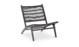 Palma Outdoor Lounge Chair Black by Moe's Home at Eve Furniture