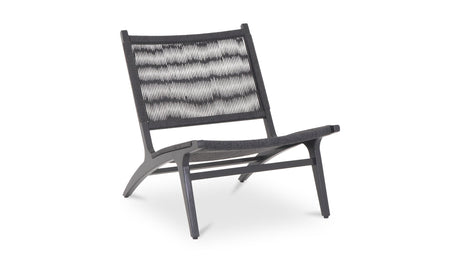Palma Outdoor Lounge Chair Black by Moe's Home at Eve Furniture
