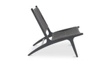Palma Outdoor Lounge Chair Black by Moe's Home at Eve Furniture