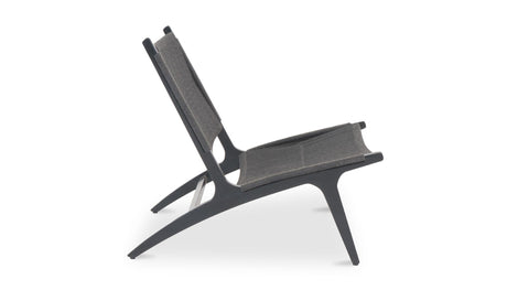 Palma Outdoor Lounge Chair Black by Moe's Home at Eve Furniture