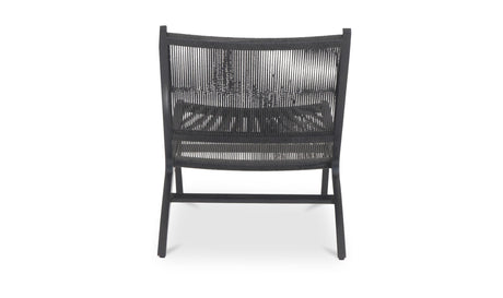 Palma Outdoor Lounge Chair Black by Moe's Home at Eve Furniture