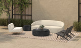 Palma Outdoor Lounge Chair Black by Moe's Home at Eve Furniture