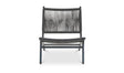 Palma Outdoor Lounge Chair Black by Moe's Home at Eve Furniture