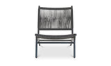 Palma Outdoor Lounge Chair Black by Moe's Home at Eve Furniture